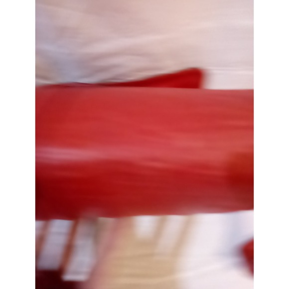 Fendi Zucca FF Red Leather Crossbody Bag - Picture 5 of 16